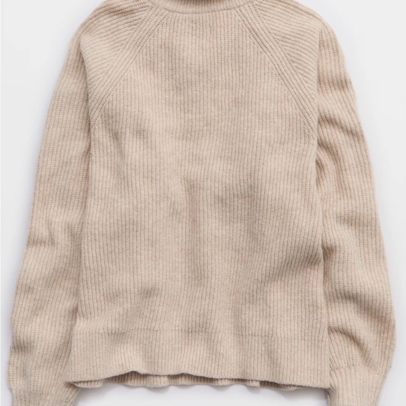 Aerie Women's Ribbed Sweater - Picture 4 of 4